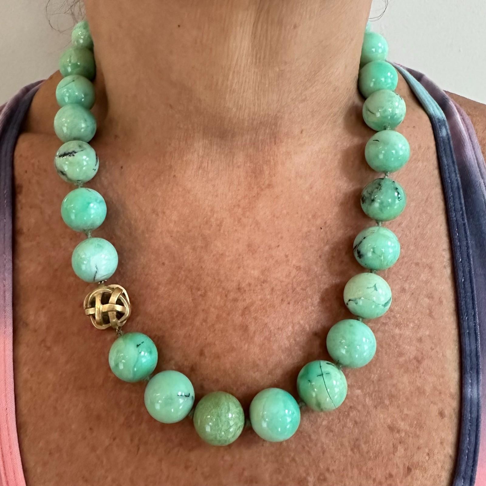 Perlina Vintage Angela Cummings Collana lunga 20