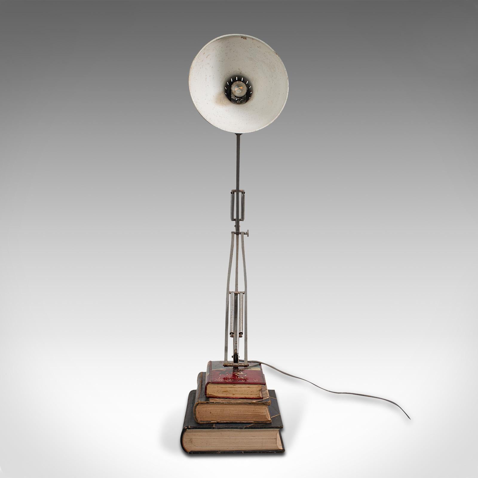 Englische Vintage- Anglepoise-Lampe für den Schreibtisch, Architektenlampe, Bibliophile, um 1960 (Britisch) im Angebot
