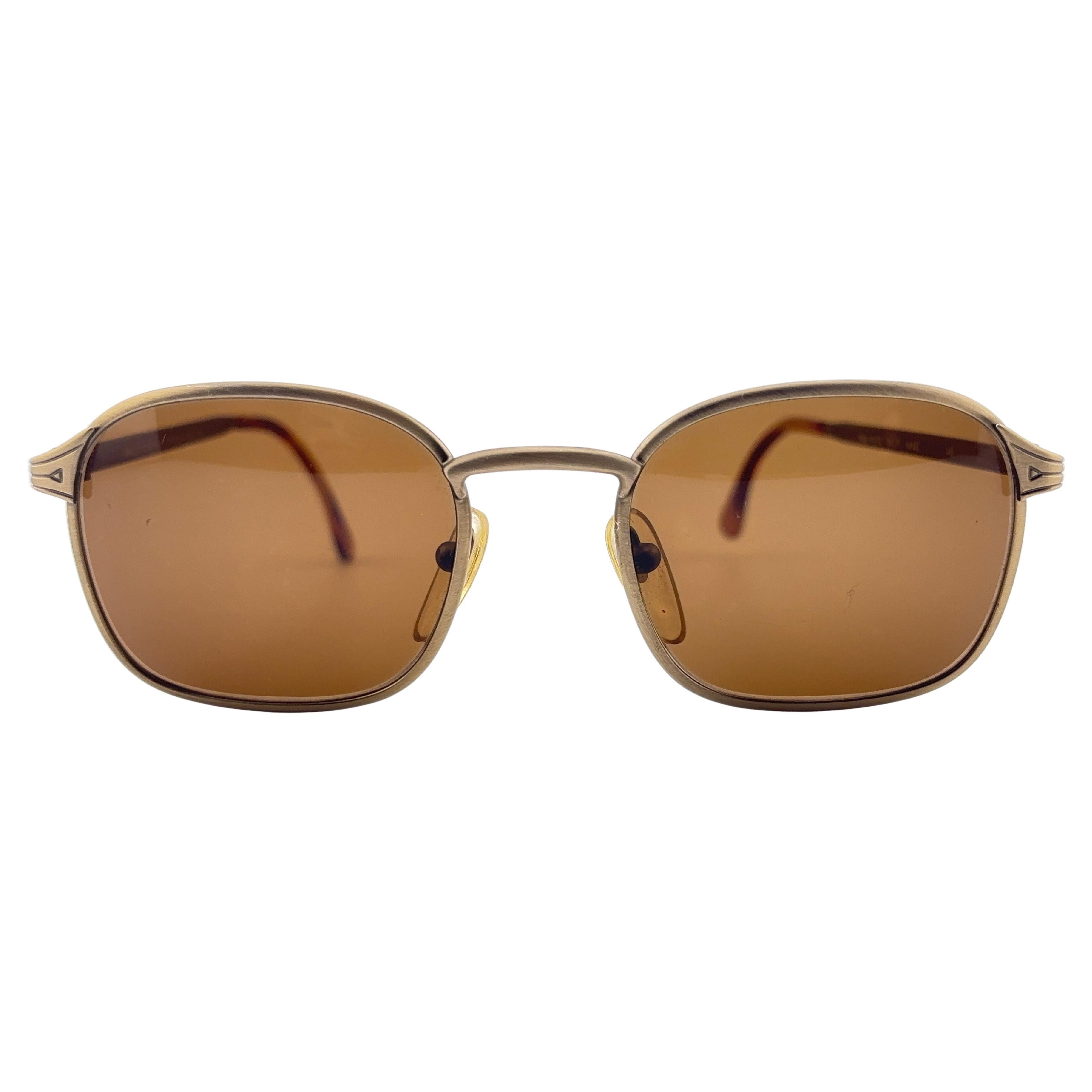 Lunettes de soleil Vintage Anglo American Eyewear Copper 1980
s