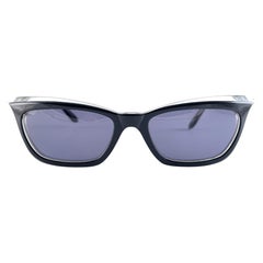 Vintage Anglo American Eyewear COQUILLE Cat Eye 1980's Sunglasses