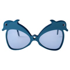 Vintage Anglo American Eyewear " DOLPHINS " Sunglasses Made in England