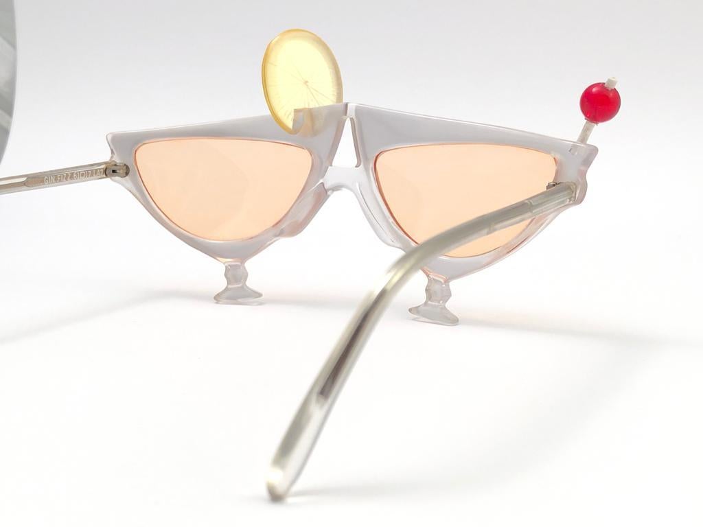 Vintage Anglo-amerikanische optische „“ GIN FIZZ „“ Sonnenbrille 1970 Hergestellt in England im Angebot 4
