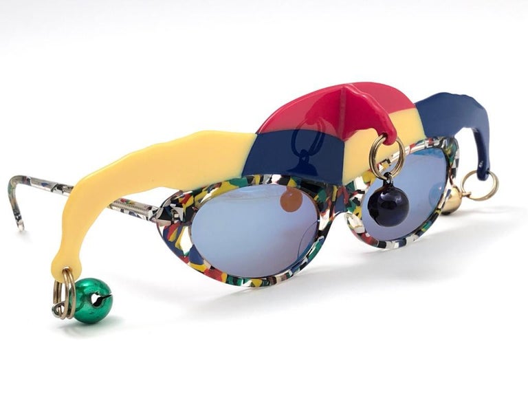 Vintage Anglo American Optical " JOKER " Rare Sunglasses 1970 Made in England For Sale at