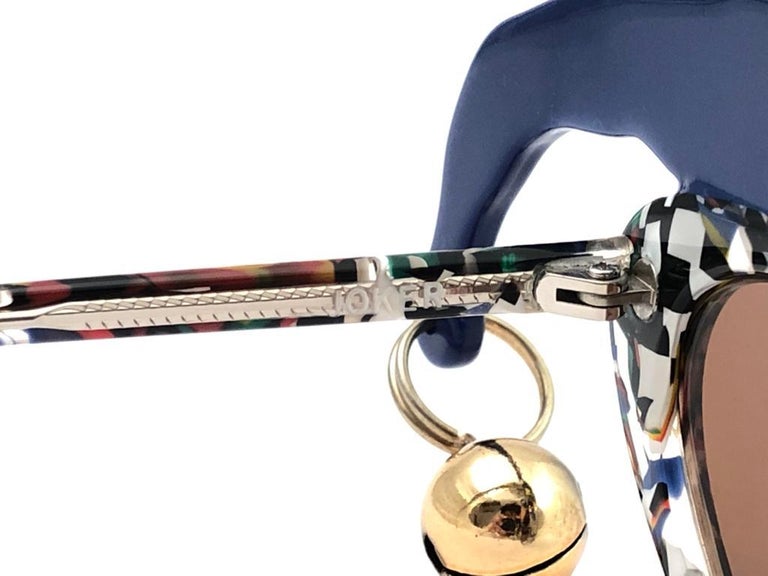 Vintage Anglo American Optical " JOKER " Rare Sunglasses 1970 Made in England For Sale at