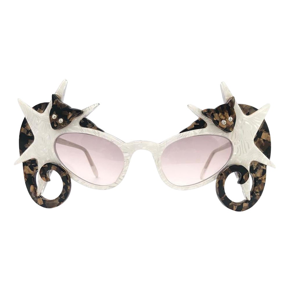 Occhiali da sole vintage Anglo American Optical " POSSUMS " 1970 Made in England