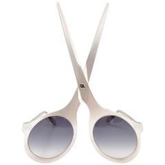 Vintage Anglo American Optical " SCISSORS " Rare Sunglasses 1970 Made in England