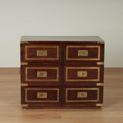 Vintage Anglo Indian Campaign Chest or Stand