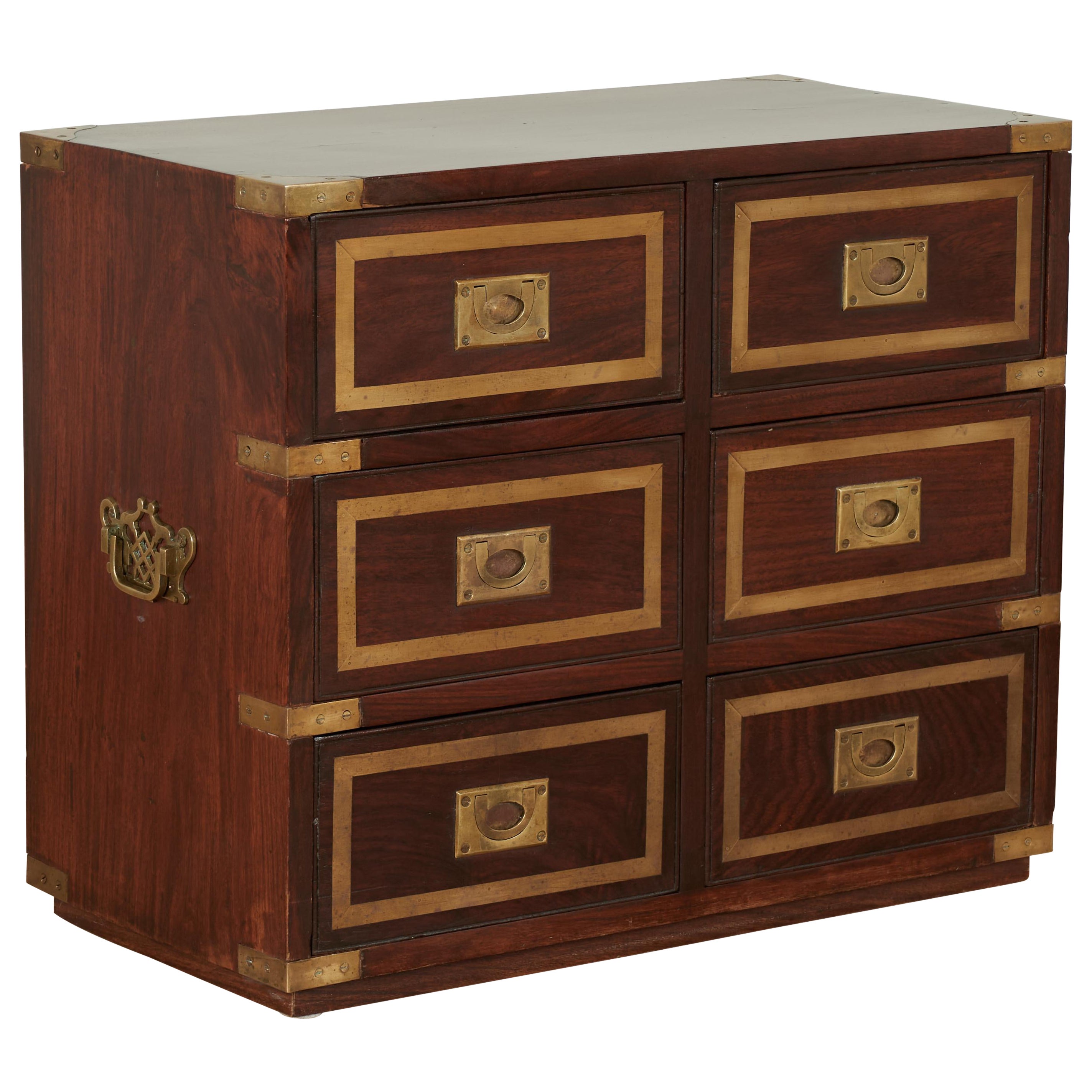 Vintage Anglo Indian Campaign Chest or Stand