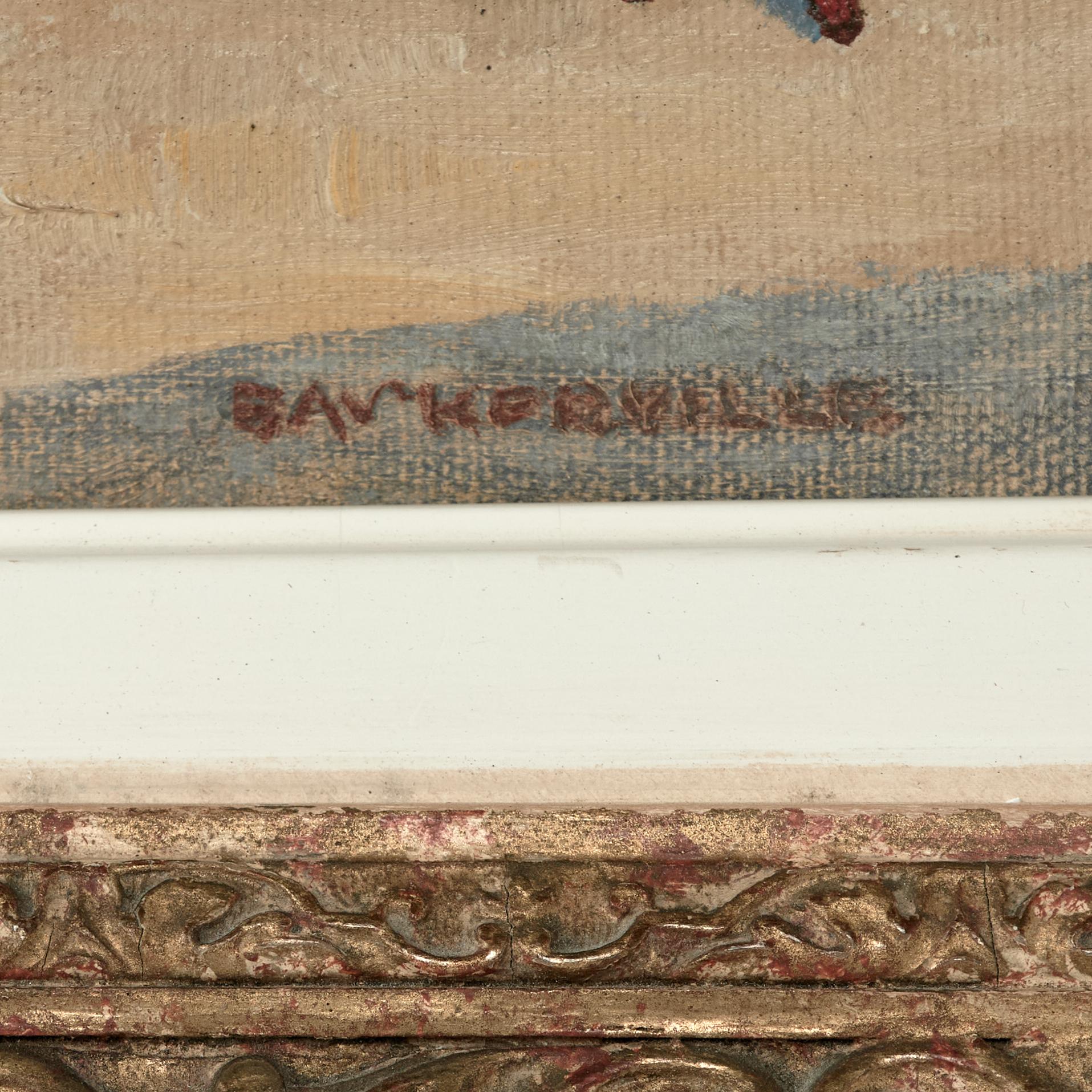 Cuadro antiguo angloindio de una procesión de elefantes de Charles Baskerville en venta 2