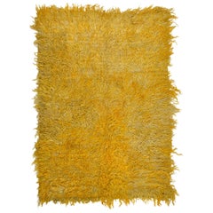Vintage Angora Shag Pile FILIKLI Rug