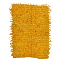Vintage Angora Tulu Rug FILIKLI Shag Pile