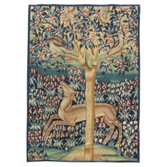 Vintage Animalia Tapestry 7.3 X 6.2