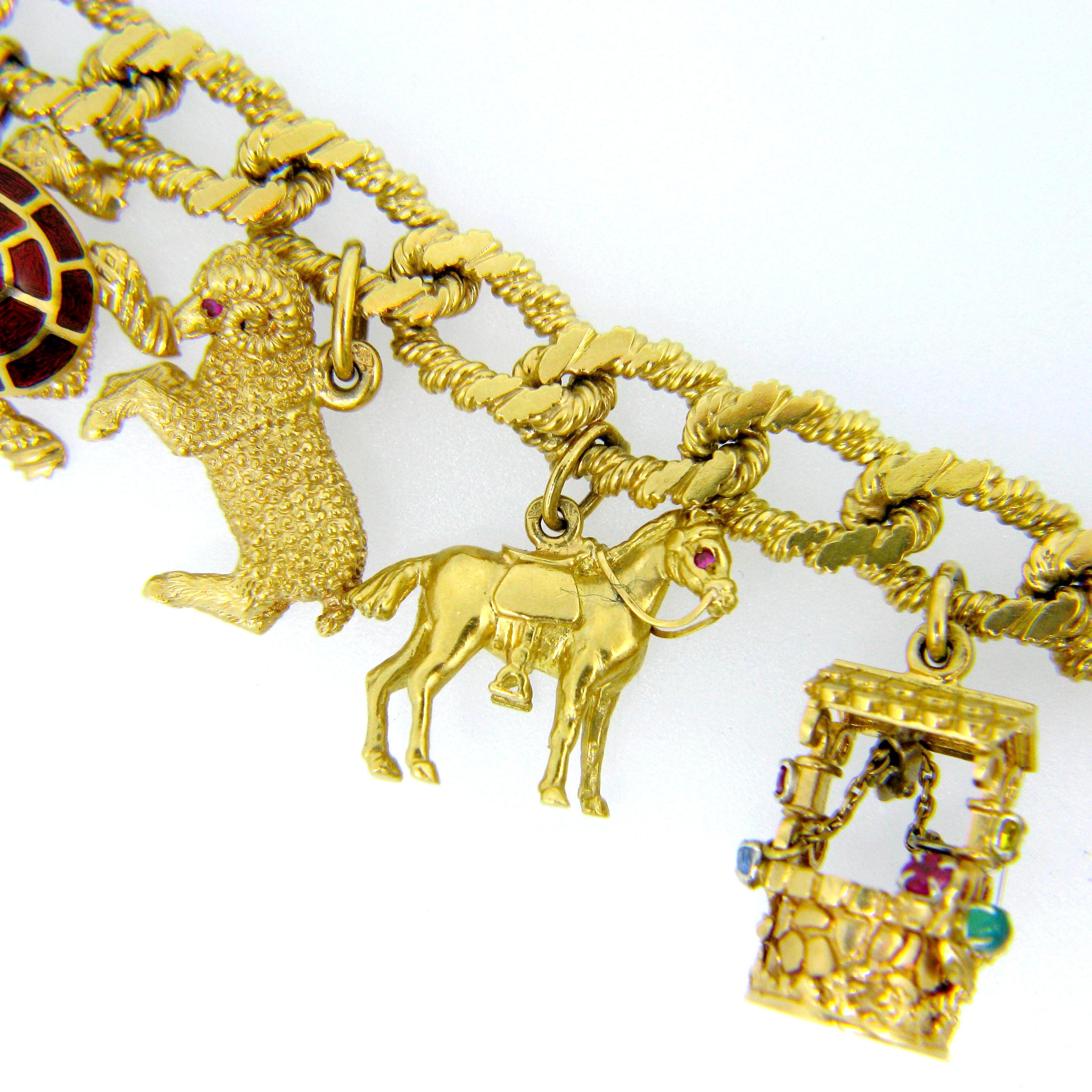 animal bracelet charms