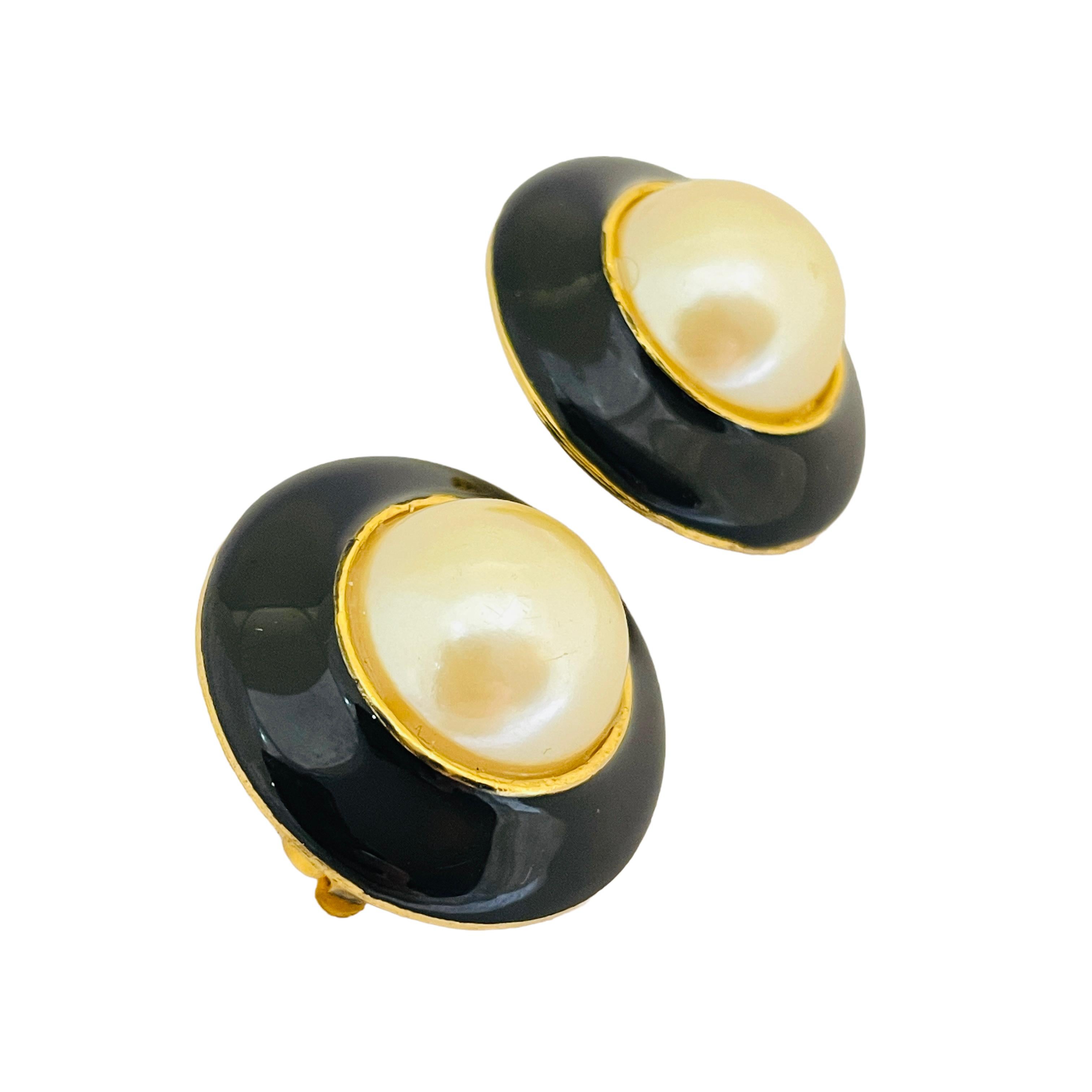ann taylor pearl earrings