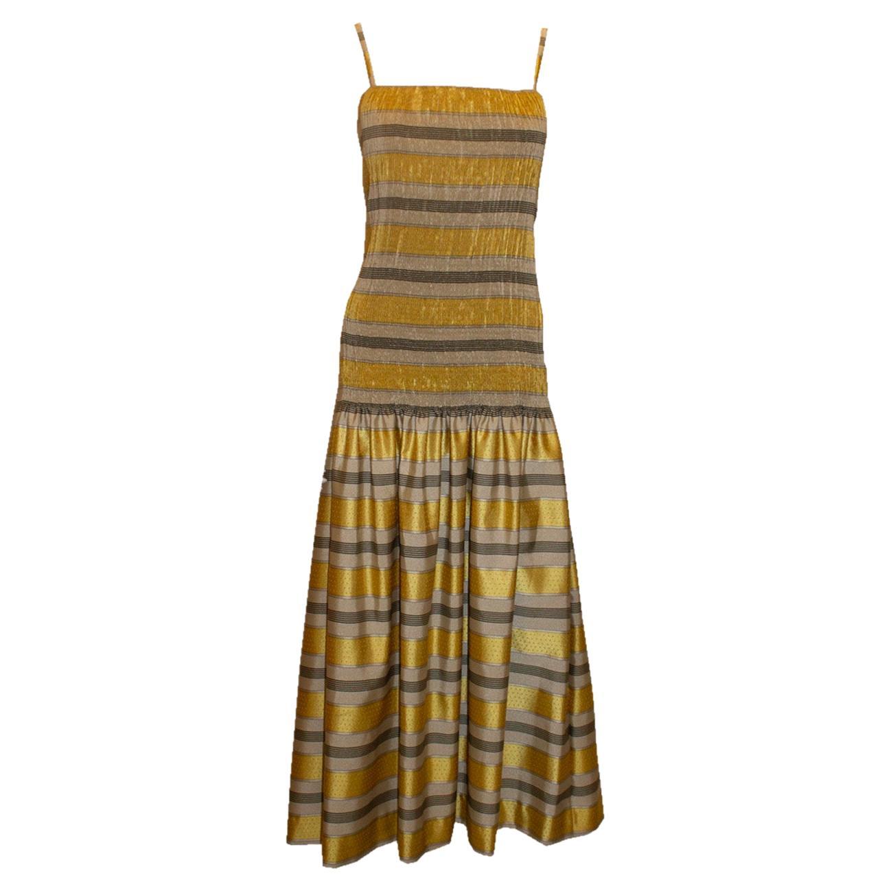 Vintage Annoushka Hempel Silk Gown