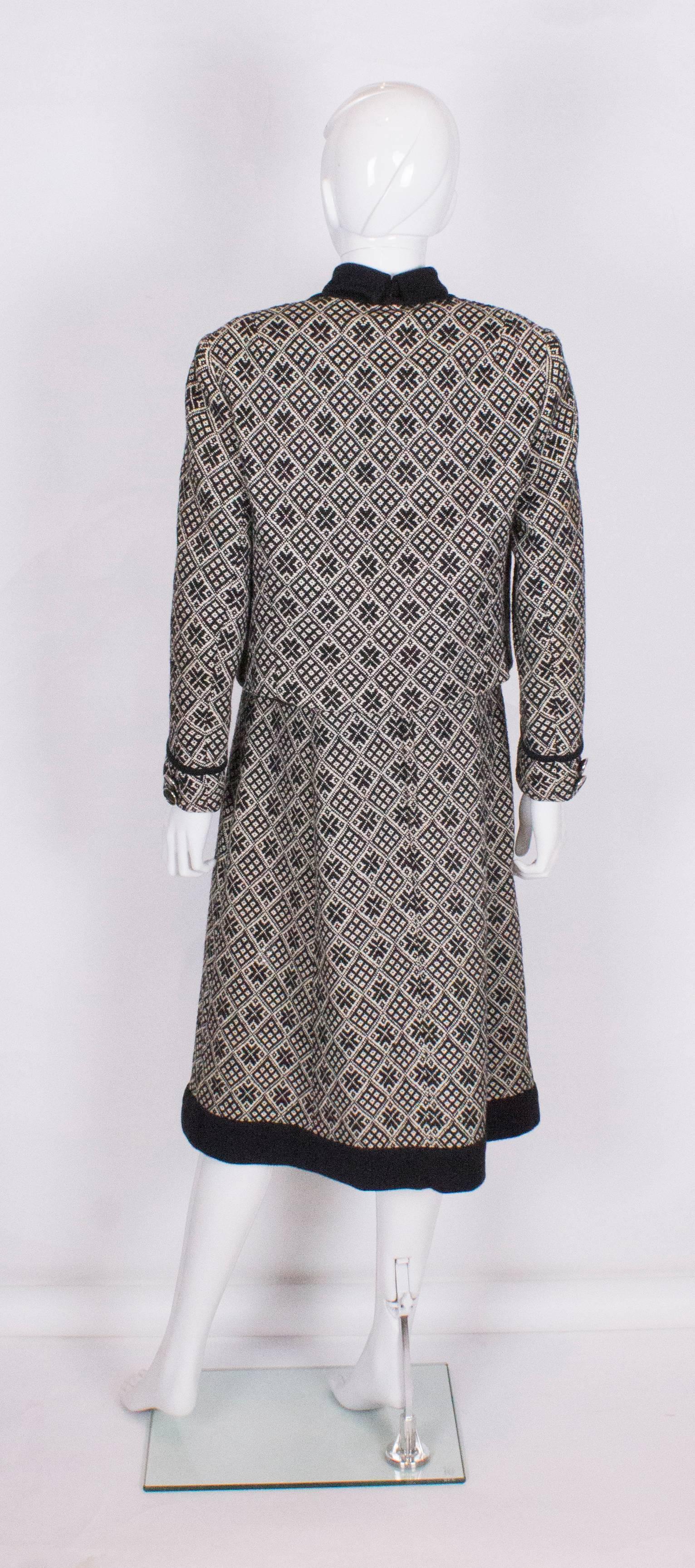  Vintage Anthony Charles für Koupy Kleid und Jacke im Zustand „Gut“ im Angebot in London, GB