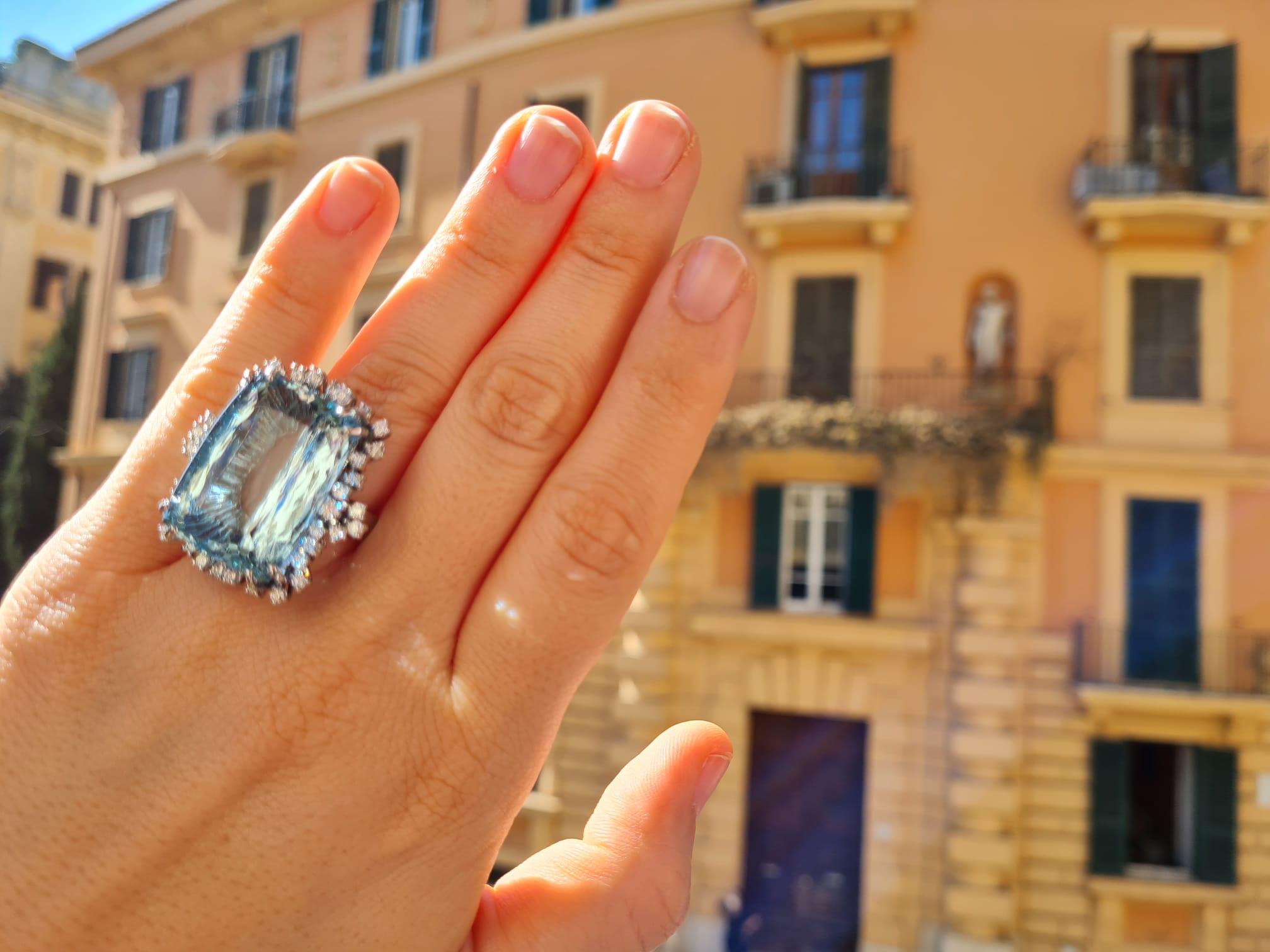 40 carat diamond ring