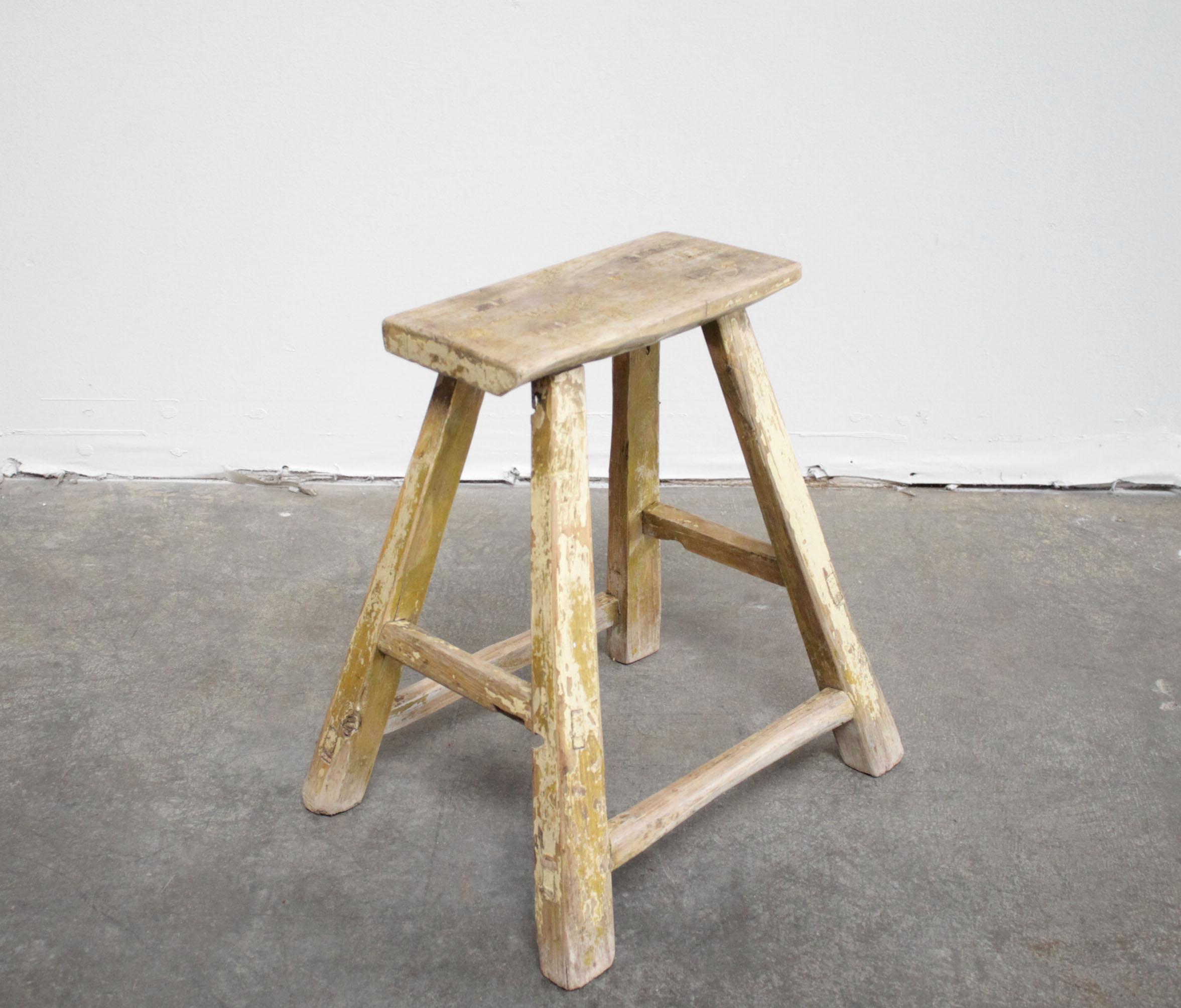 Vintage antique elmwood stool
These are the real vintage antique elmwood stools! Beautiful antique patina, with weathering and age, these are solid and sturdy ready for daily use, use as a table, stool, drink table, they are great for any space.