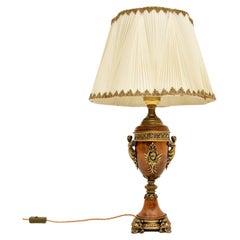 Used Antique French Table Lamp