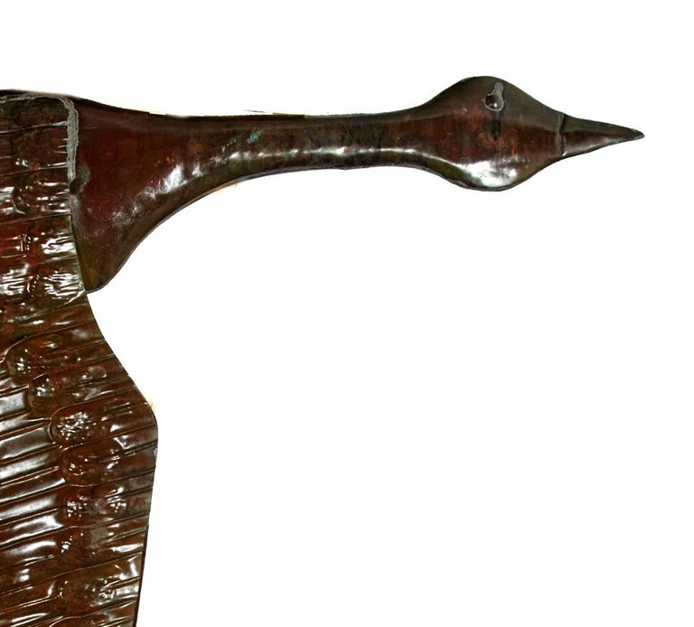 Vintage Antique Goose Weather Vane, Handmade in Nantucket at 1stDibs
