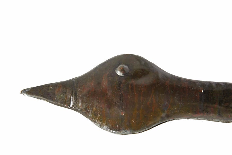 Vintage Antique Goose Weather Vane, Handmade in Nantucket at 1stDibs