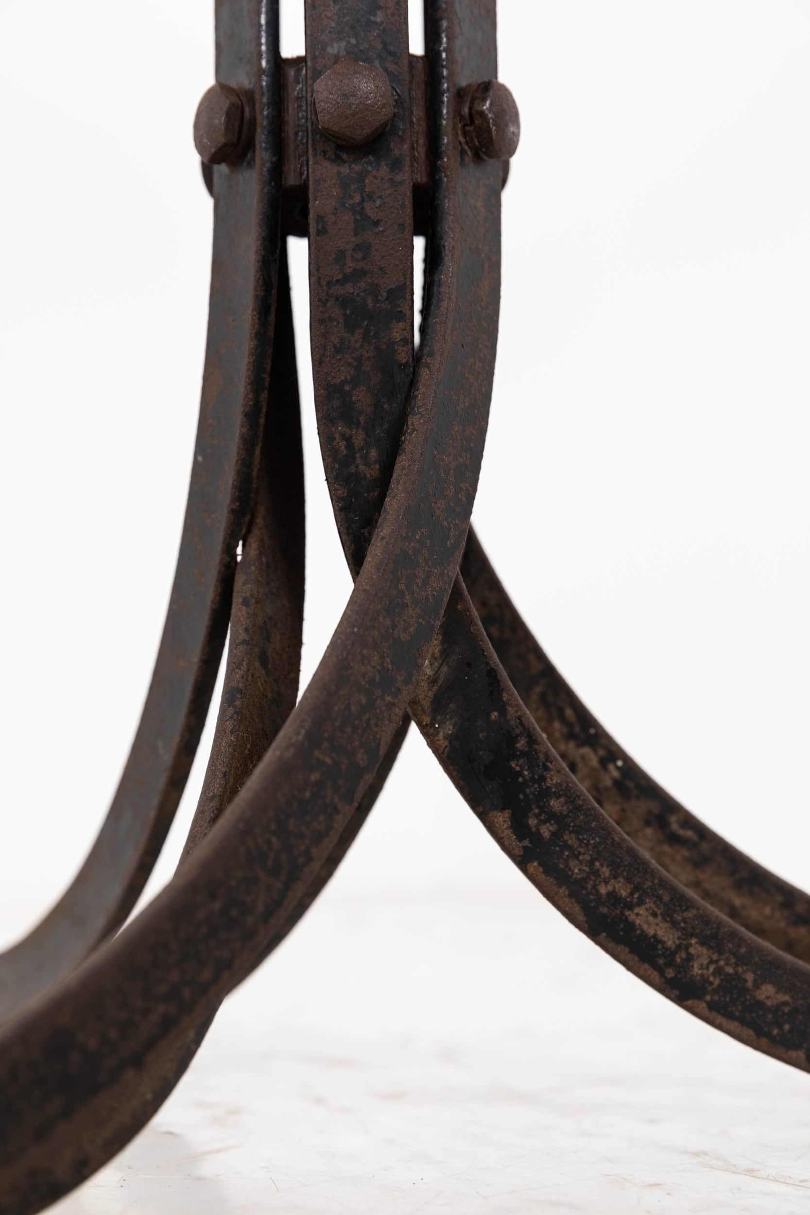 Vintage Antique Industrial Rubery Owen Blade Factory Machinist Stool, c.1940 In Fair Condition For Sale In London, GB