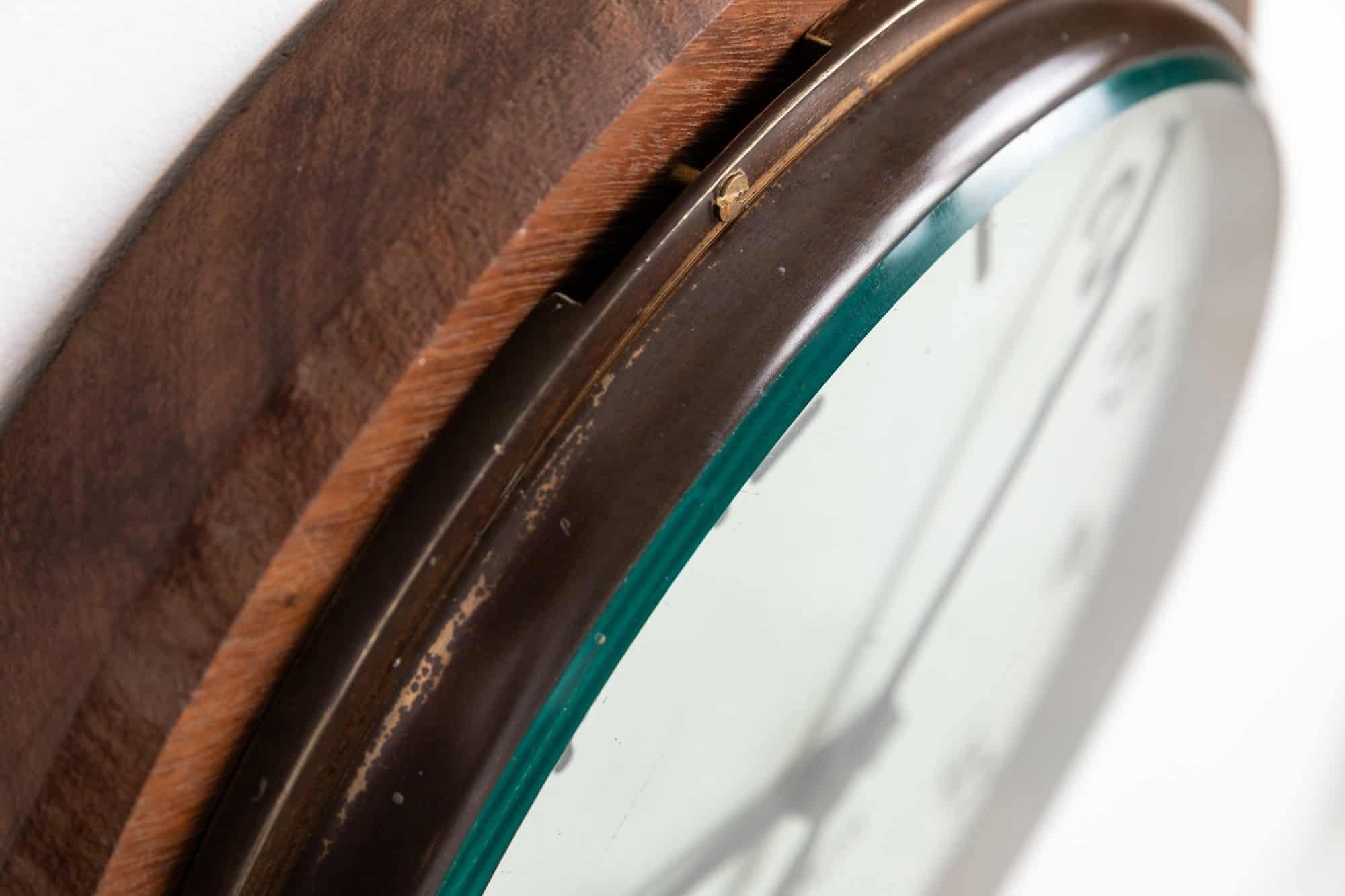 Reloj de pared industrial antiguo de madera Gents of Leicester, c 1930 1