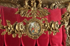 Vintage / Antique Louis XV Style, Bronze Dore, Ormolu, Display Cabinet, Vitrine