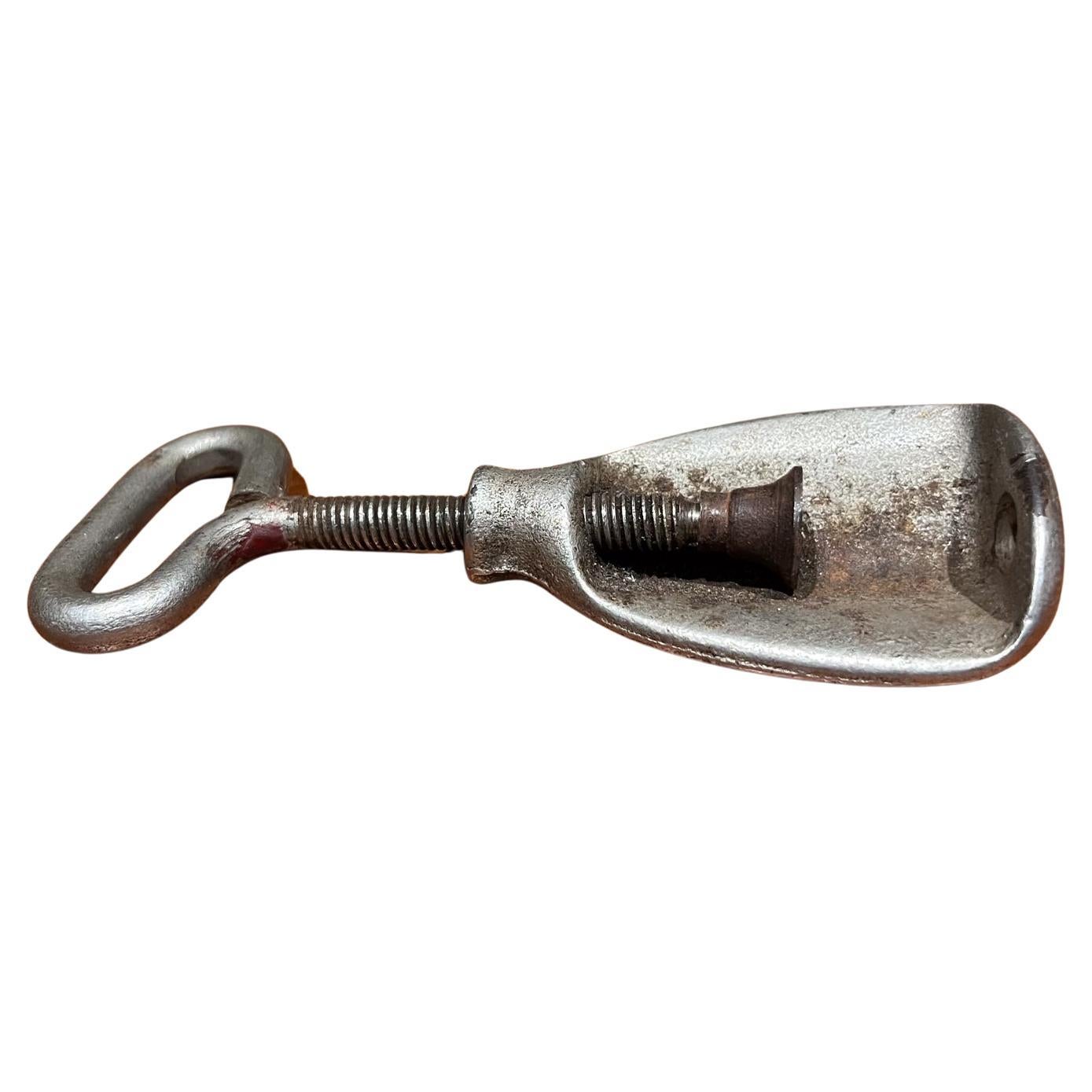Vintage Antique Silver Nutcracker For Sale