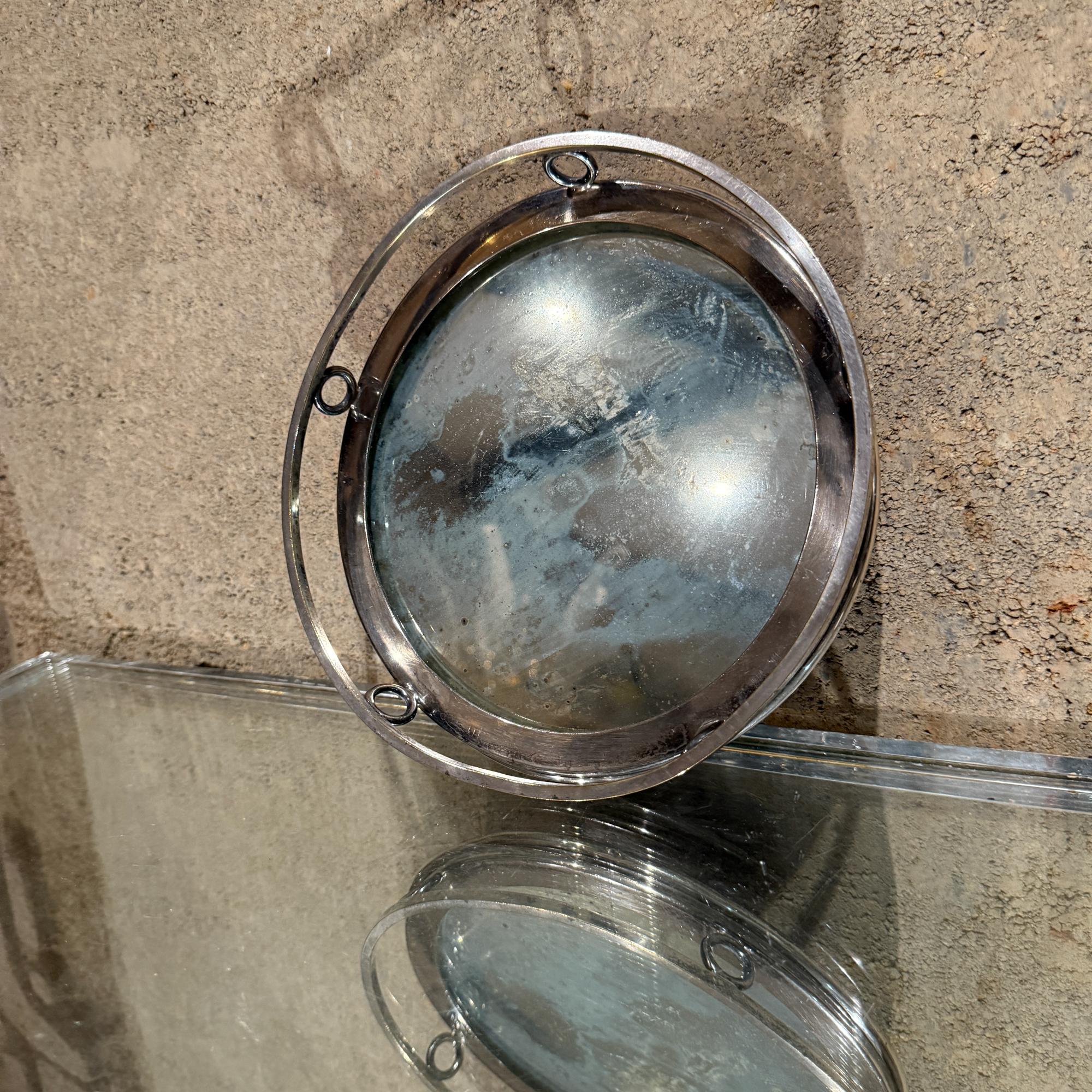 Américain Vintage Antique Petit plateau de service avec miroir en vente