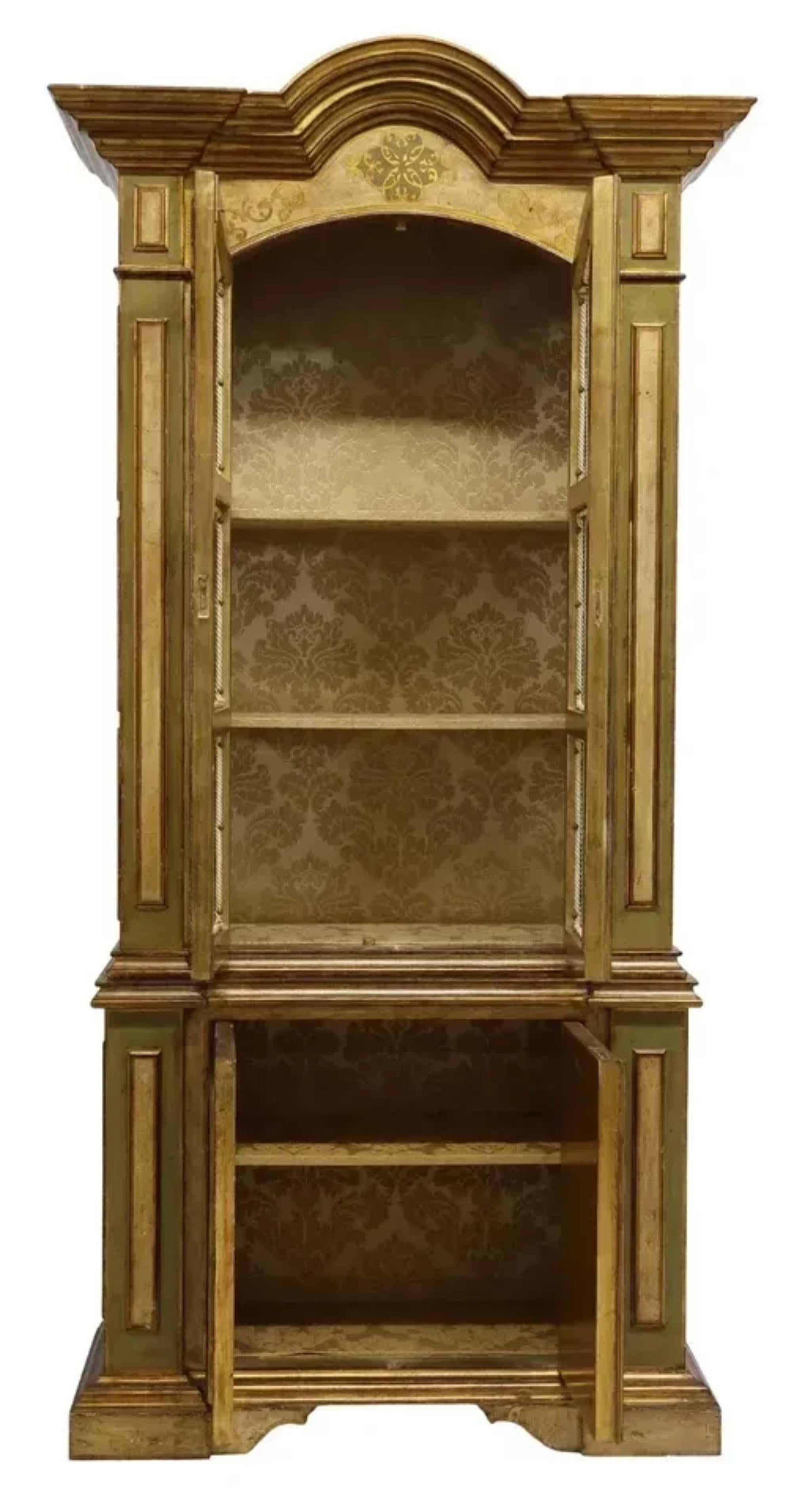 Handsome  Vintage / Antique Venetian, Paint Decorated, Parcel Gilt, Display. Bookcase!

Bookcase, Vintage / Antique, Venetian, Paint Decorated, Parcel Gilt, Display Cabinet. 1900's, 20th Century!

This vintage/antique bookcase is a beautiful
