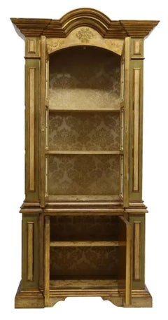 Vintage / Antique Venetian, Paint Decorated, Parcel Gilt, Display. Bookcase!