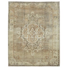 Vintage Antique Washed Turkish Rug