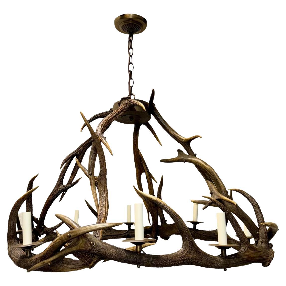 Vintage Antler Chandelier
