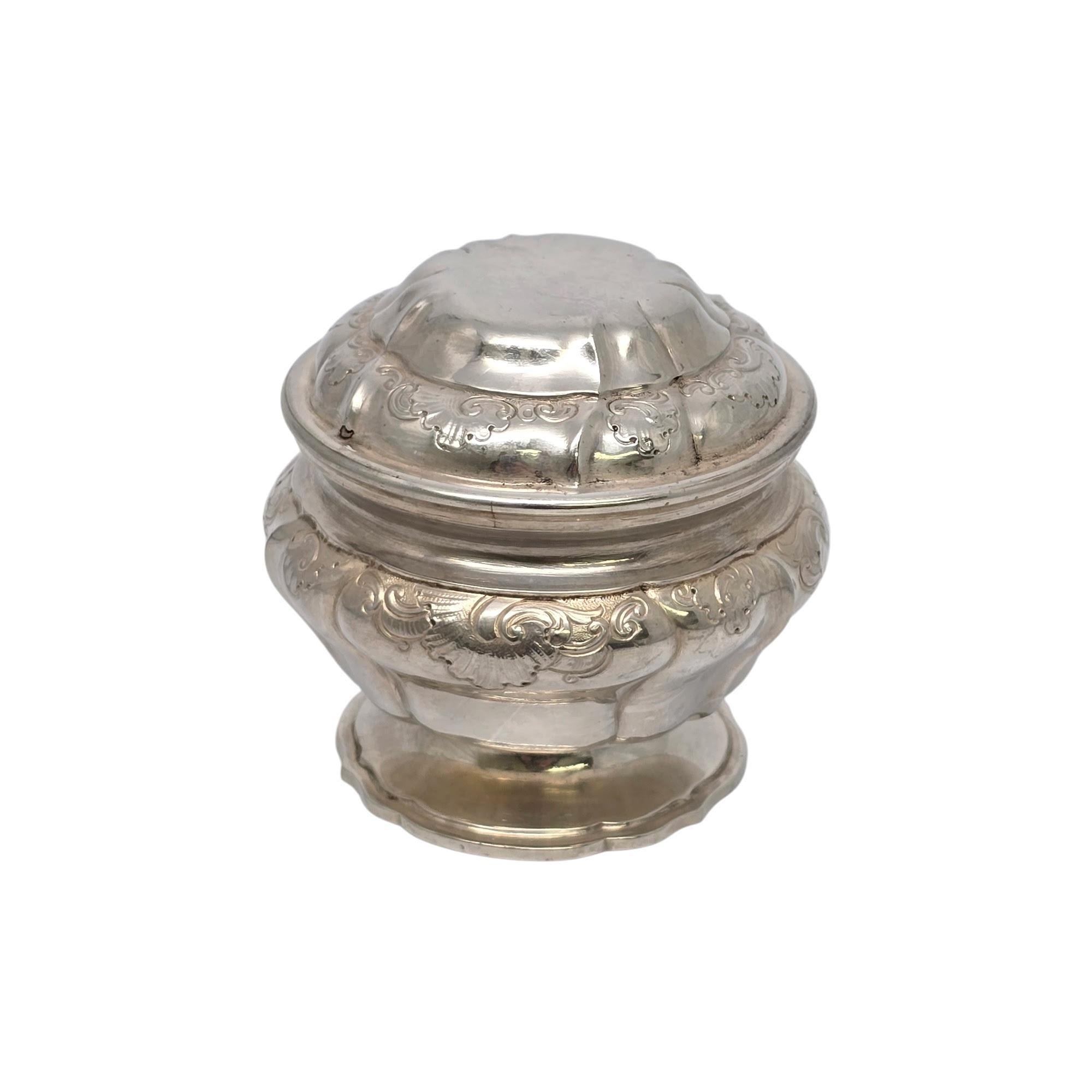 da uomo o donna Vintage Anton Michelsen Denmark Ciotola con coperchio in argento sterling #19412 in vendita
