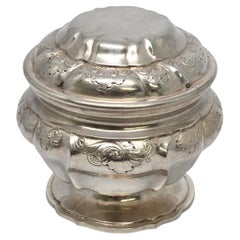 Vintage Anton Michelsen Denmark Sterling Silver Lidded Caddy Bowl #19412