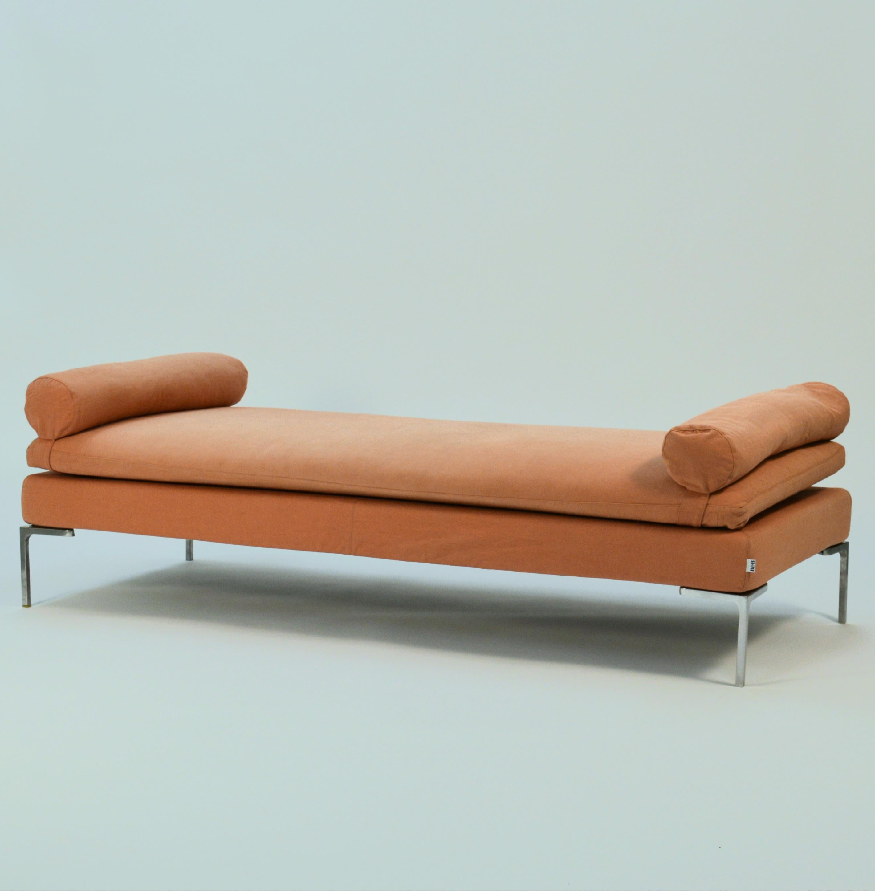 Stainless Steel Antonio Citterio 'Charles' Daybed Sofa by B&B Italia