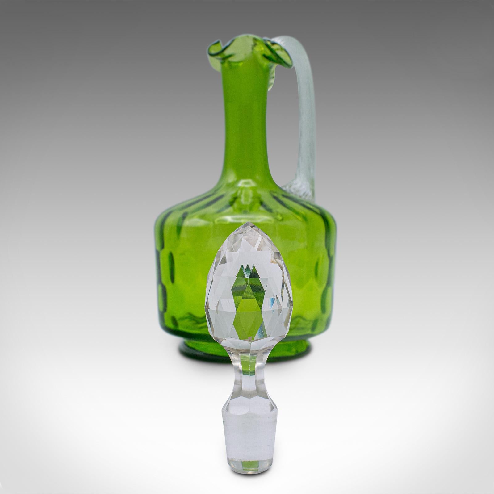 Verre Service à vin anglais, aiguière, verres à vin, Art Déco, vers 1930 en vente