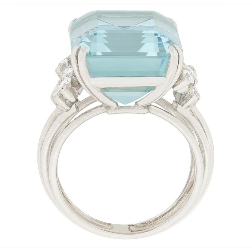 1940s aquamarine rings