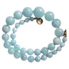 Used Aquamarine Necklace