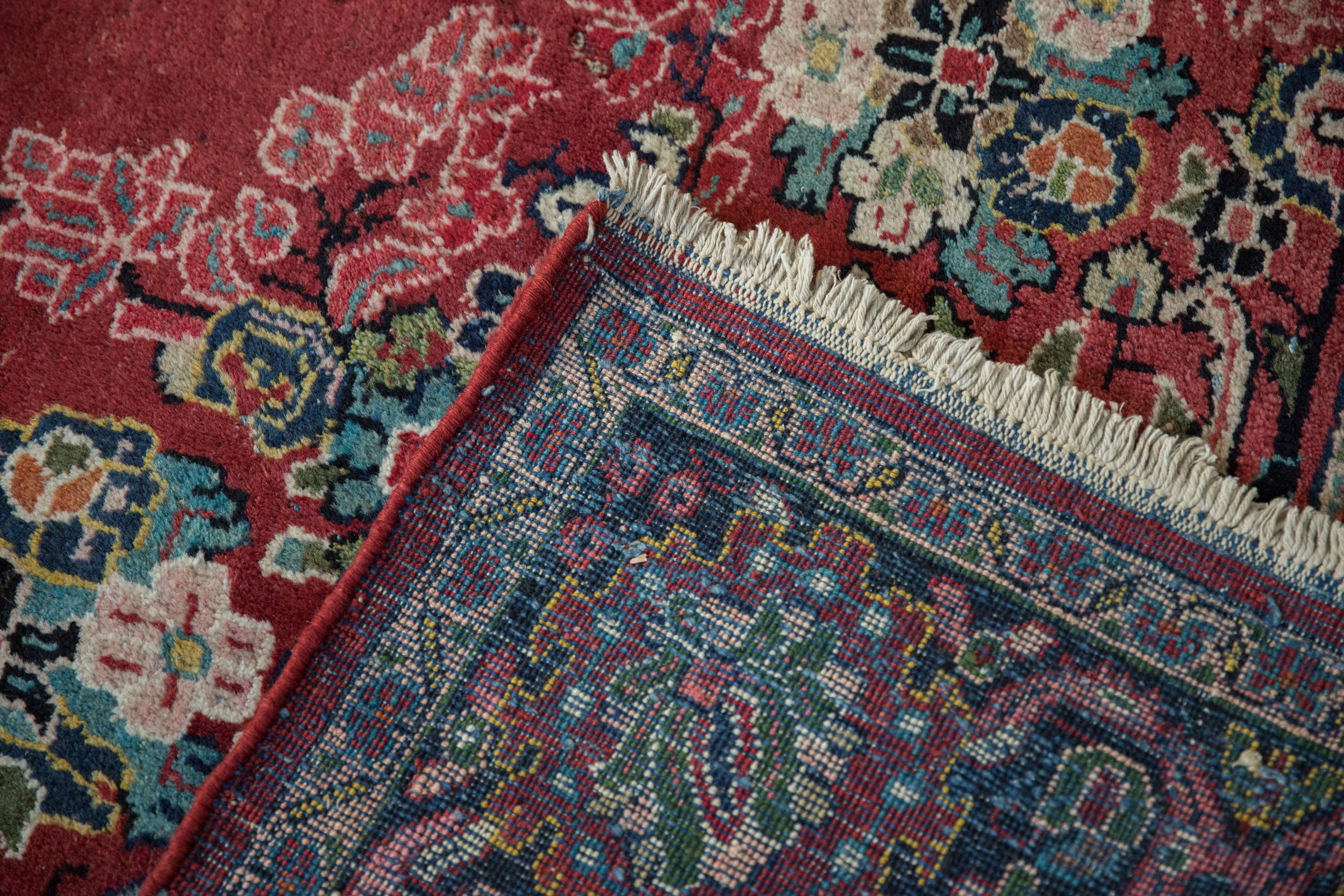 Persian Vintage Arak Carpet For Sale