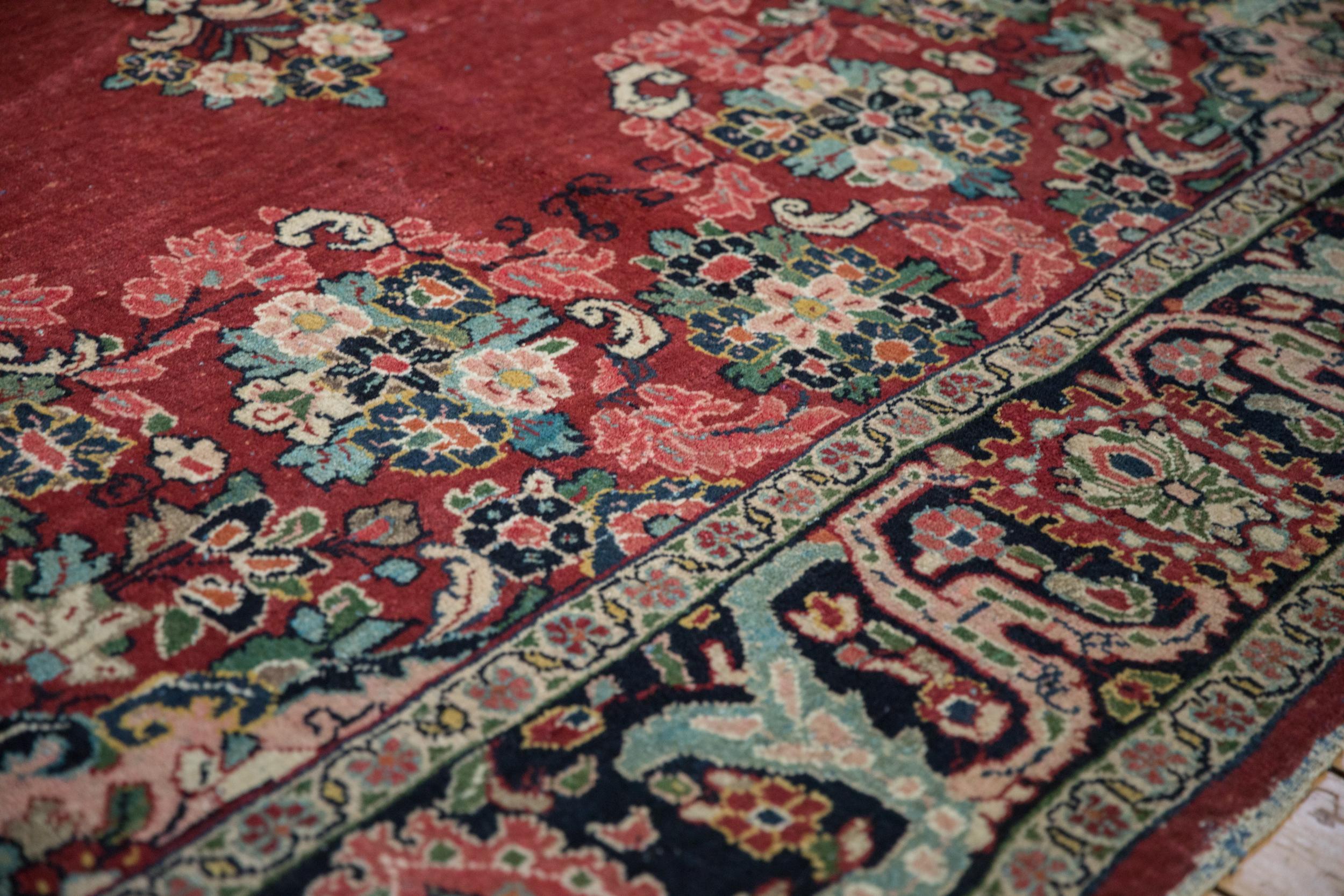 Mid-20th Century Vintage Arak Carpet For Sale