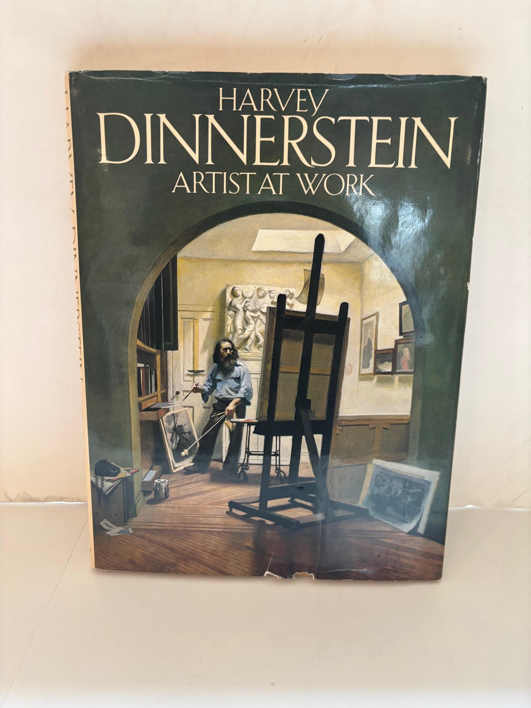 Pannello di pittura ad olio Arbruzzi Shepard d'epoca firmato da Harvey Dinnerstein in vendita 3