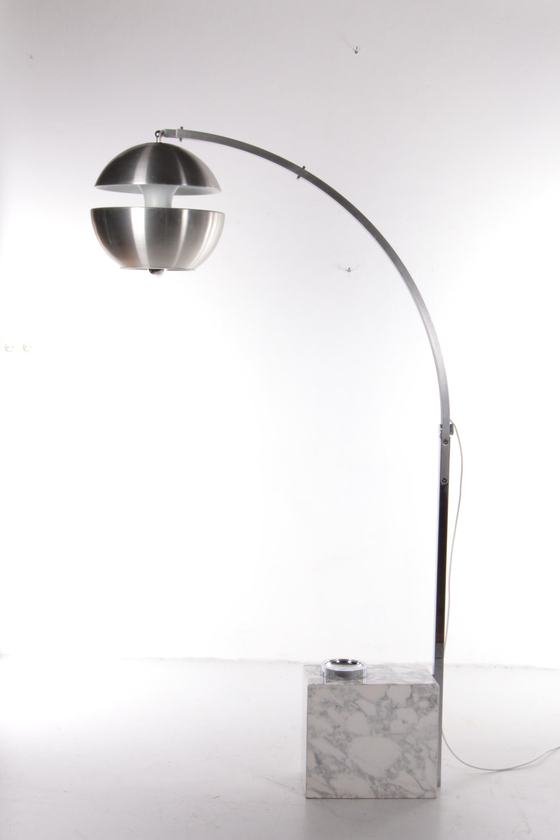 Mid-20th Century Vintage Arc Lamp in the Style of Piere Giacomo Gastiglioni, 1960