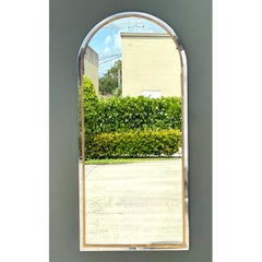 Vintage Arched Metal Mirror After Pace