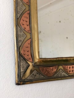 Vintage Arched Wall Mirror – Spanish, Hollywood Regency, Moroccan-inspired 1960s