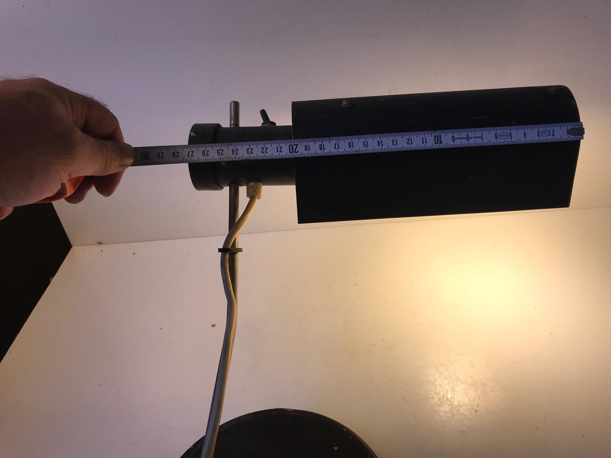Vintage Architect Desk Lamp by Veb Metalldruecker, DDR, Germany, 1960s For Sale 1