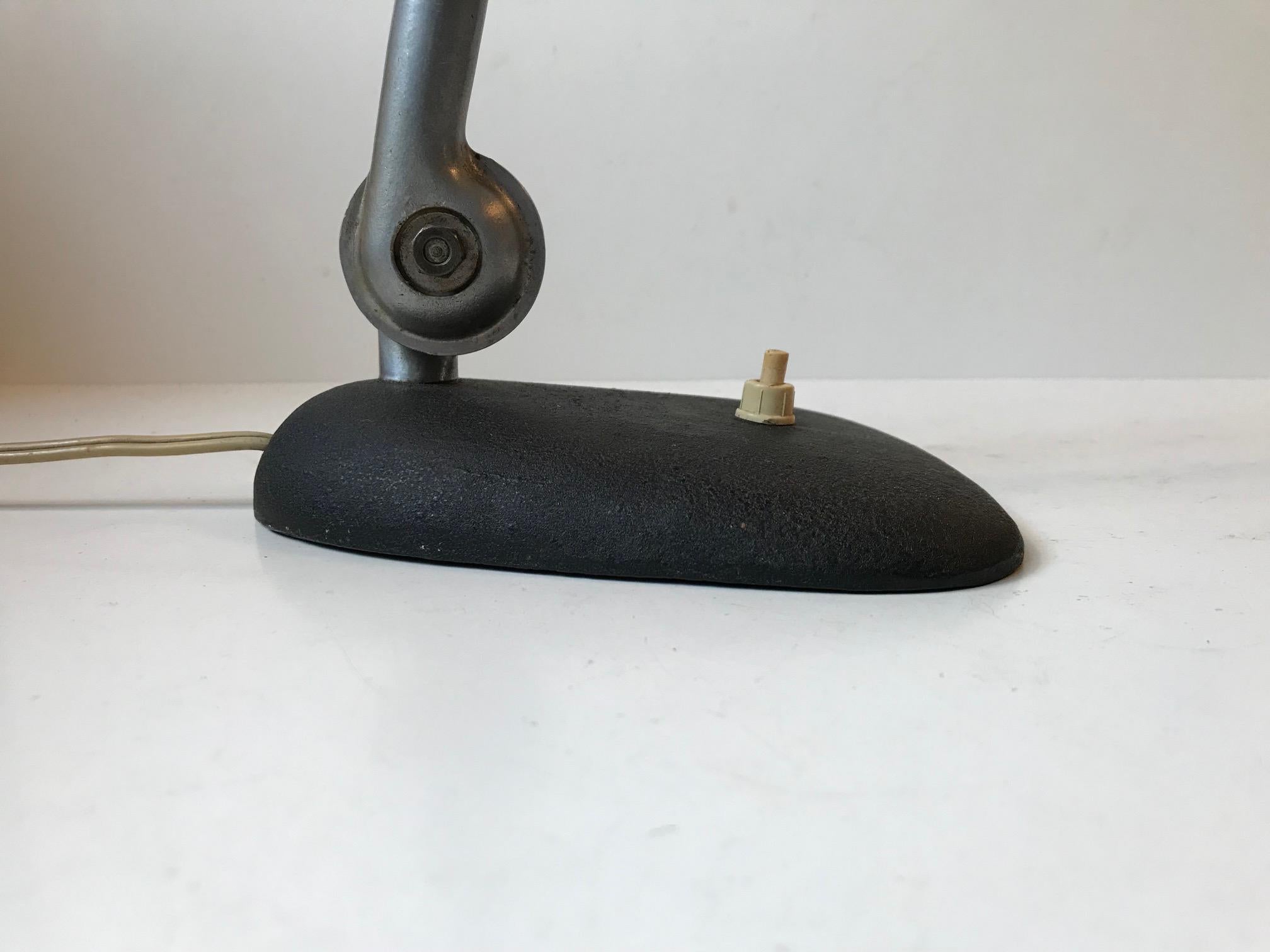 Danish Vintage Architect Desk Lamp from ASAS, 1940s For Sale