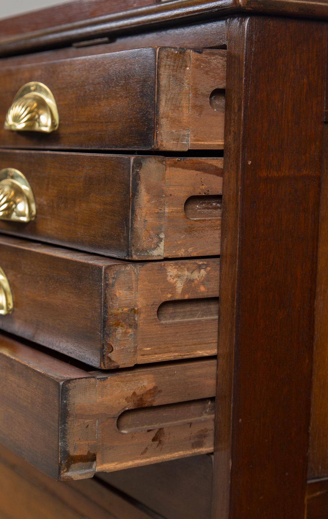 American Vintage Architect's File Cabinet 