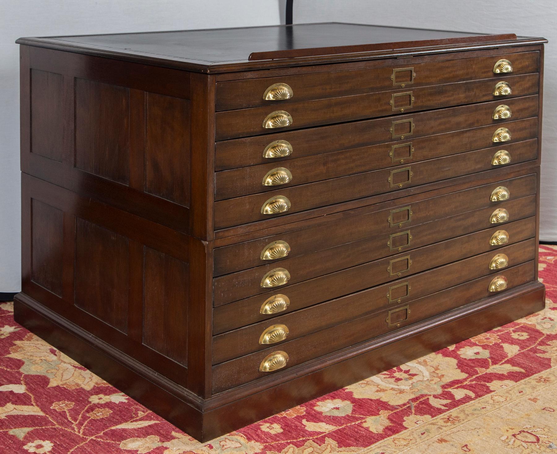 20th Century Vintage Architect's File Cabinet